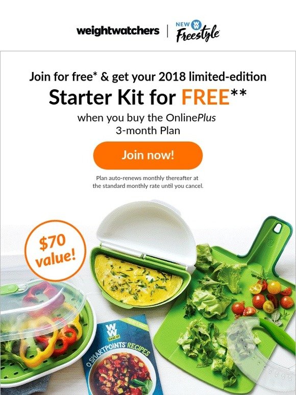 meal kits weight watchers